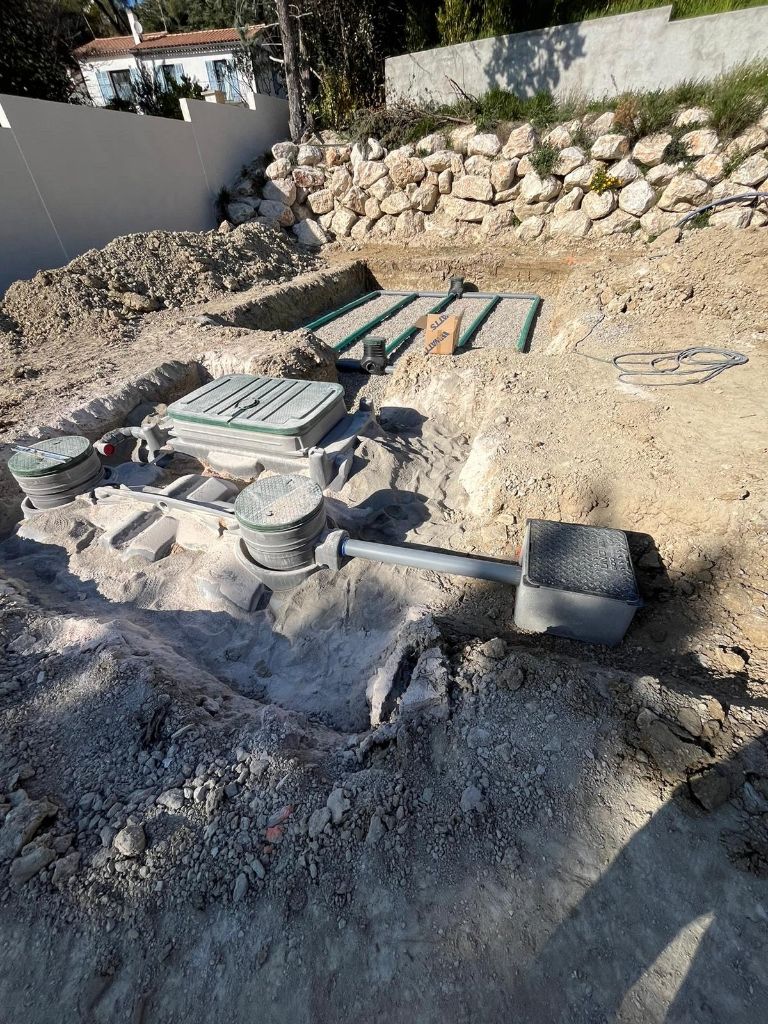 Installation fosse septique